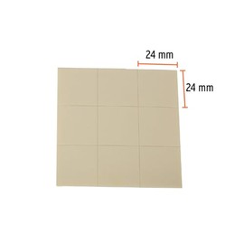 Truper CDC-18C Cinta de montaje precortada 18 piezas, color, pack of/paquete de 1