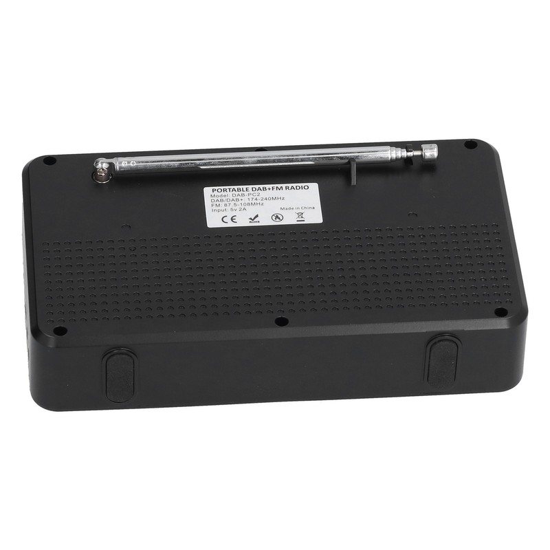 Portable Home DAB+ Digital Radio DAB Radio Lightweight Rechargeable Home