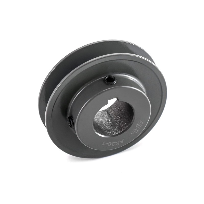QWORK QWORK Single Groove Web Sheaves, 3.05" OD 1" Bore