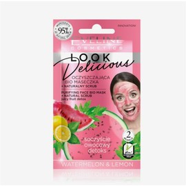 Eveline Face Watermelon Lemon Brightening Mask 10ml / 이브라인 페이스 수박 레몬 브라이트닝 마스크 10ml