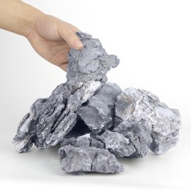 Hygger CO2 Seiryu Rock Stone for Aquascaping,4-6 inches, 6.6 lb/13.2 lb/20 lb Natural Aquarium Landscape Stones Rocks for Aquariums,Fish Tank Decorations (20, Pounds)