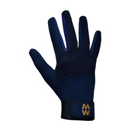 MacWet Mens & Ladies 1 Pair Short Mesh Sports Gloves - Navy 8