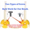 CYBERTECH 3-Pack Replacement iRobot Roomba 3 Armed Side Brushes Compatible