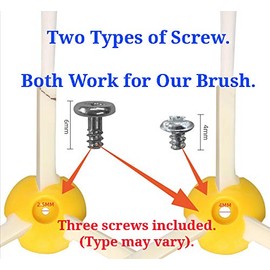 CYBERTECH 3-Pack Replacement iRobot Roomba 3 Armed Side Brushes Compatible with 500 600 700 Series, Except 645, 655, 675 & 670, 671, 690