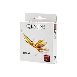 Glyde Maxi Premium Vegan Kondom, 10 Stück, 56 mm Breite