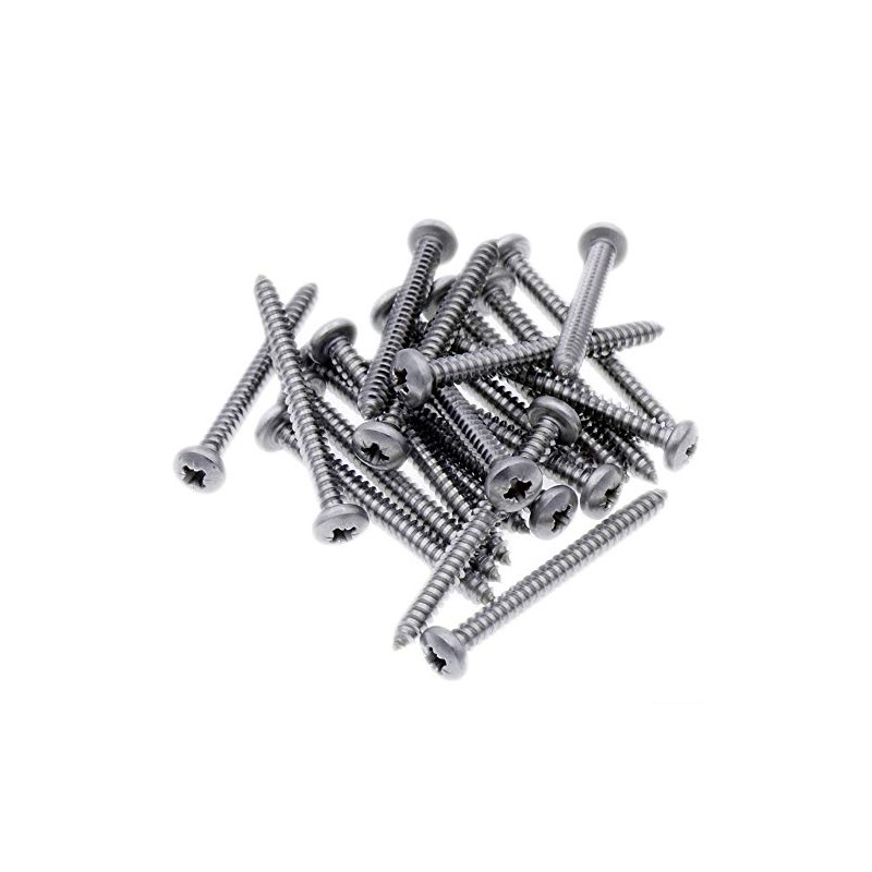 No.10 x 2.5 (4.8mm x 60mm) Pozi Pan Self-Tapping Screw
