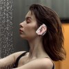100 Pcs Disposable Ear Covers for Shower, Plastic Waterproof Ear