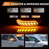 MOTRUM Side Mirror Marker Lights Compatible with Dodge Ram 1500