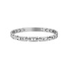 Breil, Carve Collection Men's Bracelet Stainless Steel Bracelet with Shiny