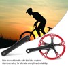 Meijun Bike Crankset 170mm Bicycle Chainwheel Chain Ring Set 45T