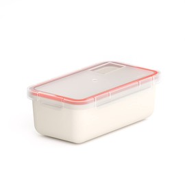 Valira VALHERM075-00 Nomad Luftdicht verschließbare Aufbewahrungsdose, 0,75 l, Weiß