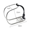 Horseshoe Life Buoys Stainless Steel Swimming Ring Holder Ship Buoy