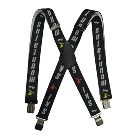 Olata Ski Pants Braces | X & Y Shaped Braces, D. X-shape