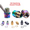 Bike Pedal Extender Cycle Pedals Adapters Bike Pedal Extension Shaft