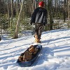 Flexible Flyer Winter Trek 3-Person Large Snow Sled – 5.5