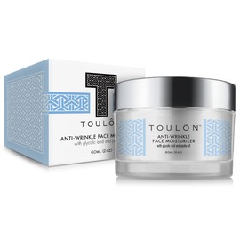 Glycolic Acid Creme 10% Face Moisturiser. Best Alpha Hydroxy Acid Products for Night & Day; Anti Ageing Moisturiser - Exfoliating, Anti-Wrinkle Lotion with AHA for Acne Prone Skin; Natural Exfoliator