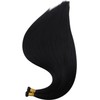 Full Shine Black Hair Extensions Genius Weft Jet Black Sew