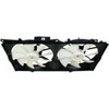 Azuresea Dual Radiator Cooling Fan Blade Assembly Set for Lexus