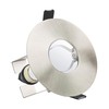 Integral Evofire Fire Rated GU10 Downlight Satin Nickel With Insulation