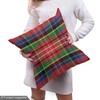 Ambesonne Plaid Fabric by The Yard, Caledonia Scottish Traditional Pattern