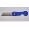 Knife 8 Slim Folding Razor Knife Blue for SERE Survival