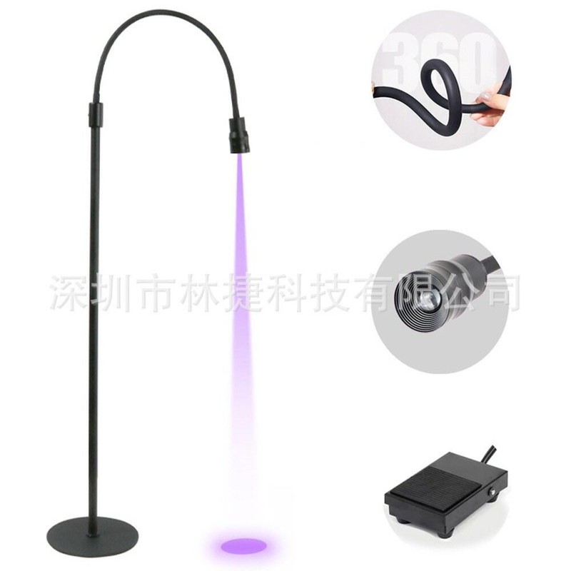 led 속눈썹연장 래쉬 UV 네일샵 5W 라이트 램프 [7 풋스위치]