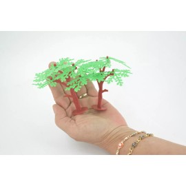 Unbranded Tree Model 2 Pack, Educational Toy Realistic Model Figurine Replica 4" ABC09B263