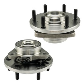 PHILTOP 515155 x2 Front Wheel Bearing Hub Assembly Compatible with 2012-2015 Titan, 2012-2015 Armada 6 Lugs