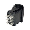 Carling Technologies VLD2S00B-AZC00-000 Switch, Rocker, V SERIES, NON-Lighted, DPDT, (ON)-OFF-(ON)