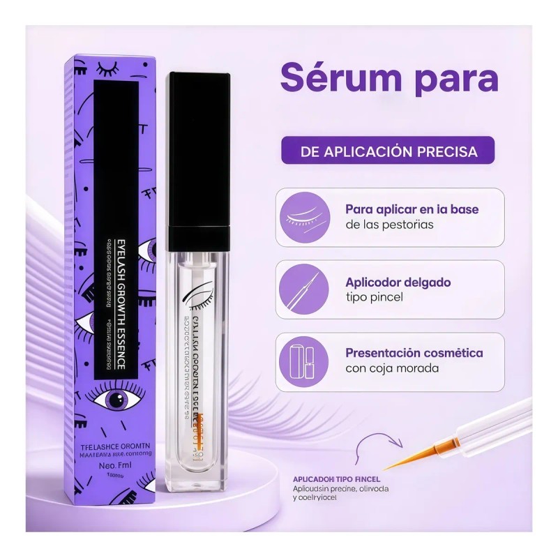 Suero Para El Crecimiento De Las Pestañas, Suero Natural