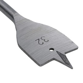 10pc Flat Wood Spade Drill Hex Shank with Extension Bar 6-32mm TE687