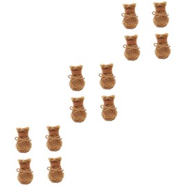 Beavorty 3sets Dog Plush Boots Winter Outdoor Footwear Easy to Wear Durable Material for 4pcs*3