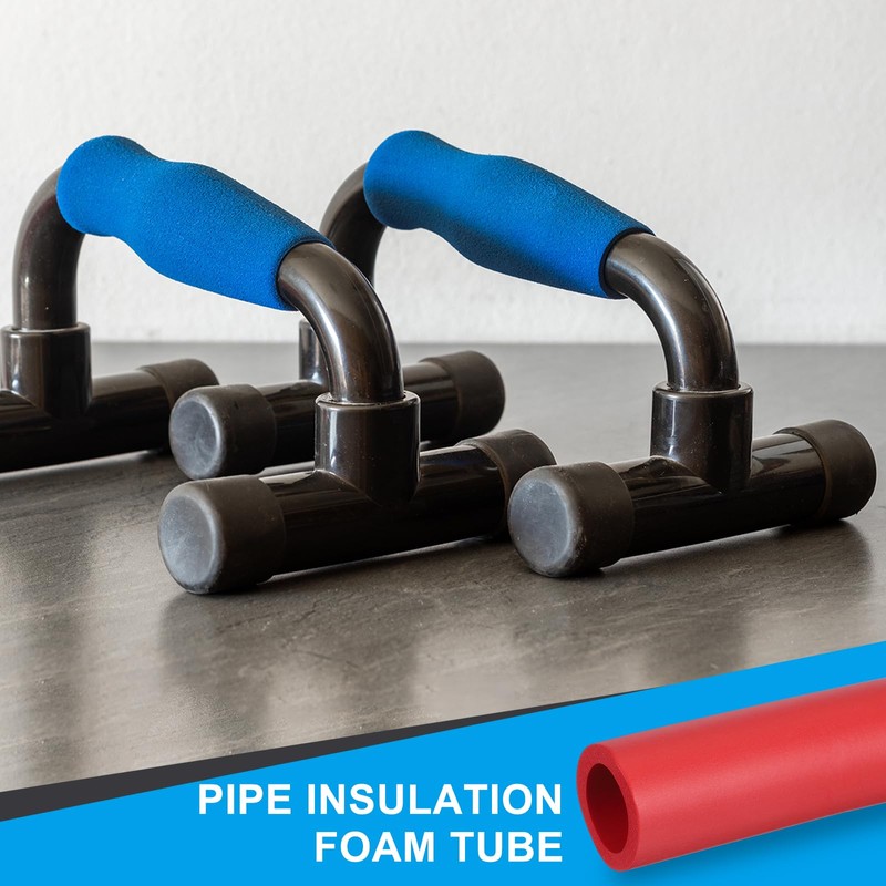 PATIKIL Pipe Insulation Foam Tube, 1" ID x 3.28Ft Foam