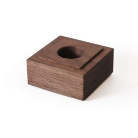 Kamakura Terrace Shachihata Name 9 for Hanko, Stand|Walnut Solid Wood (L) ss01-bw-l