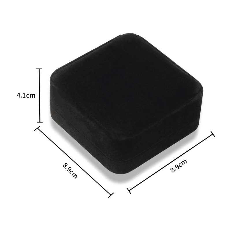 Bujingyun Velvet Necklace Pendant Bracelet Display Box Jewelry Gift Boxes