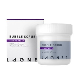 LAGNET Medicated Body Soap, SA LAG (Lagnet Bubble Scrub), 5.5 oz (155 g), Citrus Musk Scent, Quasi Drug, 2-Way Body Scrub, Made in Japan