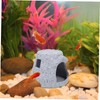 Sosoport Ornamental Shrimp Tank Aquarium Cave Fish Tank Accessory Fish