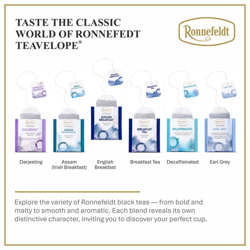 Ronnefeldt Teavelope English Breakfast - Black Tea Ceylon Summer Bags
