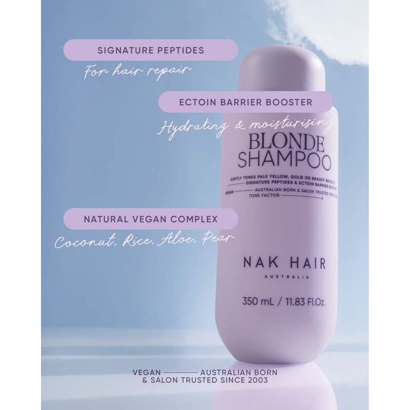 NAK Hair Blonde Shampoo 350ml