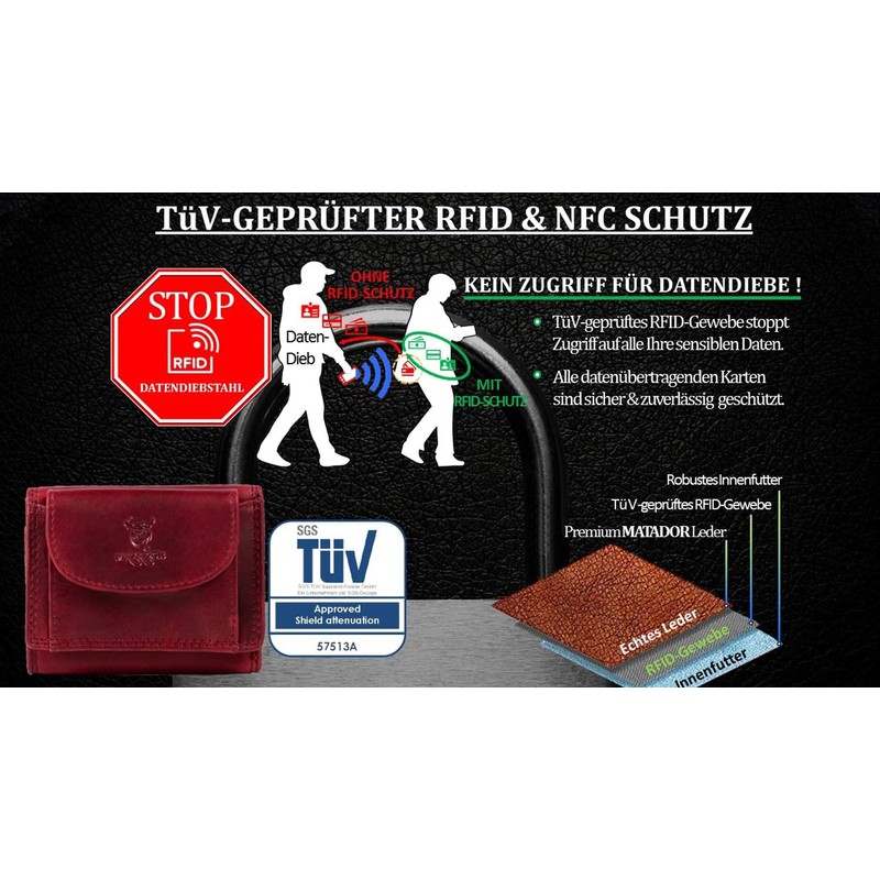 MATADOR 556 Small Mini Purse, Pink, Modern