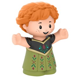 Replacement Part for Fisher-Price Little People Anna in Arendelle Playset - HCC44 ~ Replacement Princess Anna Figure ~ Wearing Green Dress