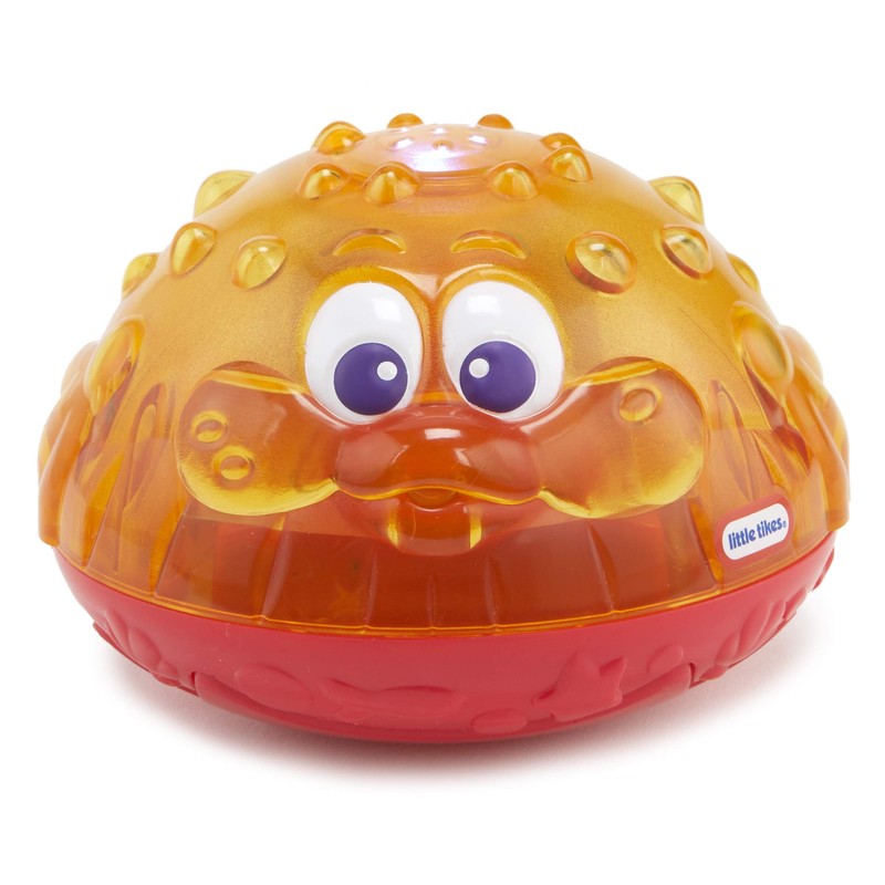 little tikes 173868GR Sparkle Bay Splash Fountain Blow Fish, orange