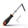 5.5 Inch Double Drop Leg Elevator Door Key 3/8 Diameter