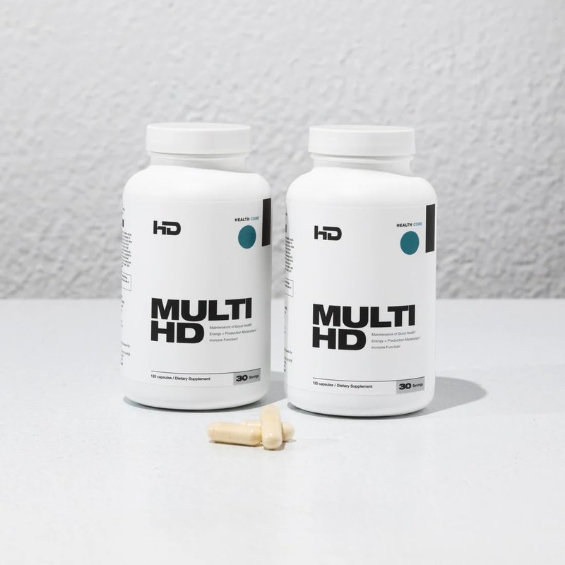 HD MUSCLE HD MUSCLE MultiHD Multivitamin Capsules | High Dose