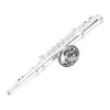 Miniature Flute Brooch High Simulation Exquisite Miniature Flute Model Musical