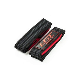 Padded Lifting straps - color: BLACK