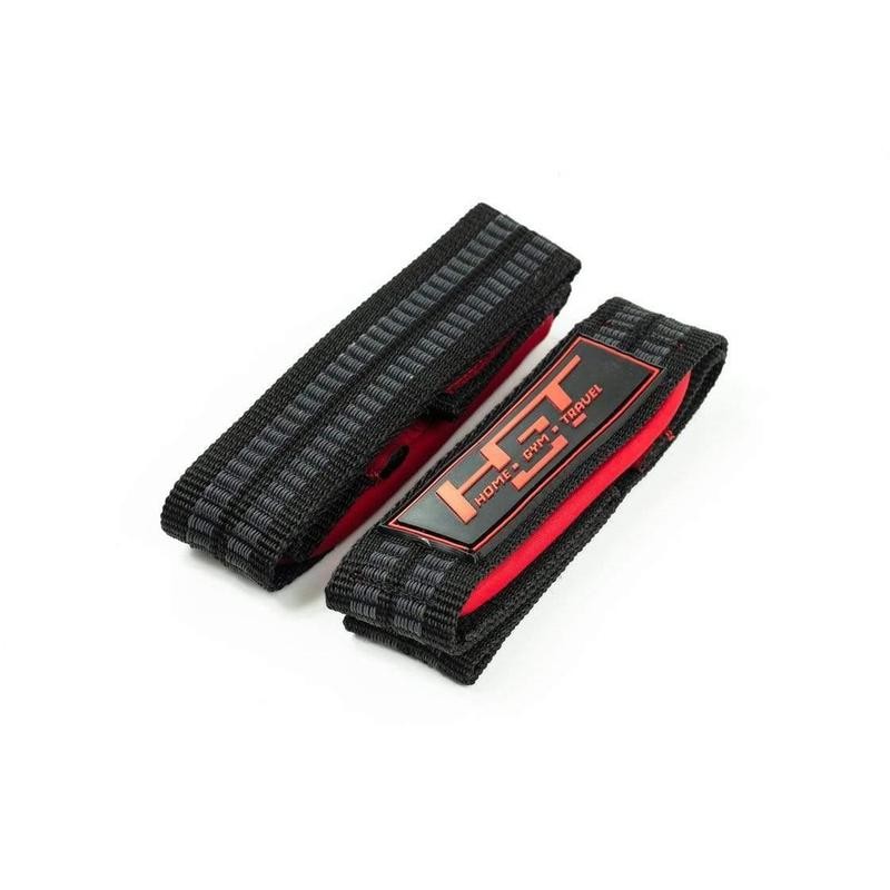 Padded Lifting straps - color: BLACK