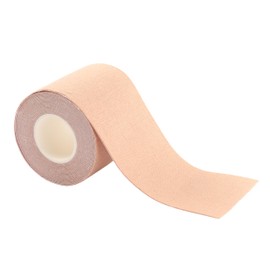 Secret Styles Women's Breast Lifting Boob Tape for Strapless and Backless - Cotton Roll Disposable, Tuscany, 10 feet