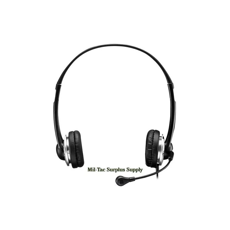 Adesso Xtream P2 USB Wired Multimedia Headset with Noise-Cancelin