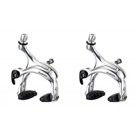 2 x Brake Bridge Bicycle Road Fixie Aluminium Silver Rear or Front 3436pl